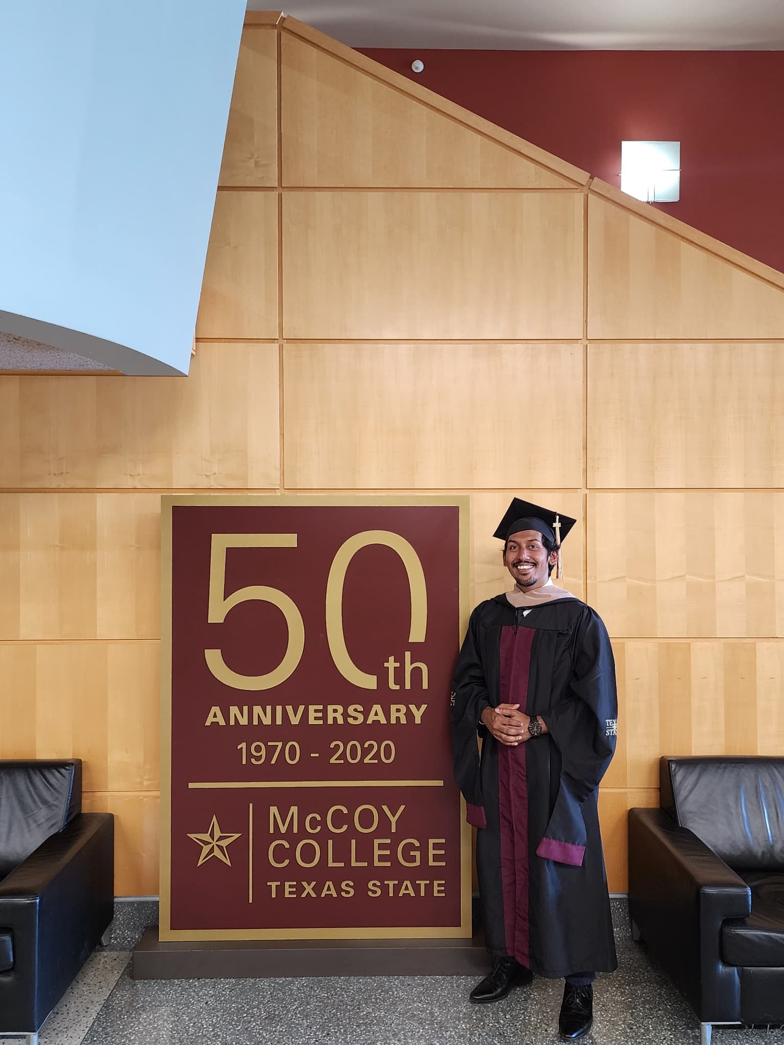 Texas State Graduation: Graduate training milestone before doctoral study
